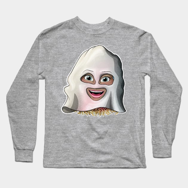 Reva Prisma ghost emoji Long Sleeve T-Shirt by Mei.illustration